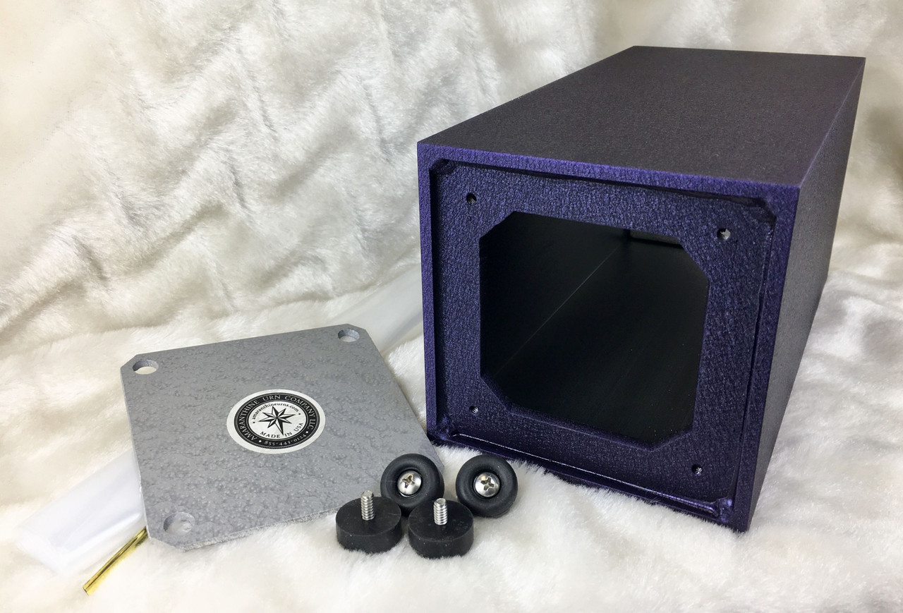 PERSONALIZED DL Custom Engraved Dolphins Cremation Urn Vault by Amaranthine Urns, made in the USA