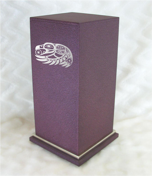 PERSONALIZED SE Custom Engraved Protection in Flight Cremation Urn Vault by Amaranthine Urns, made in the USA