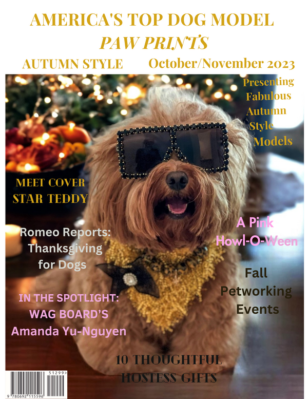 Paw Prints Magazine "Autumn Style" October/November 2023