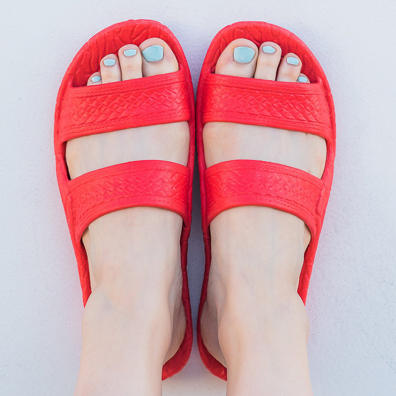 Pali hawaii sandals red Clearance