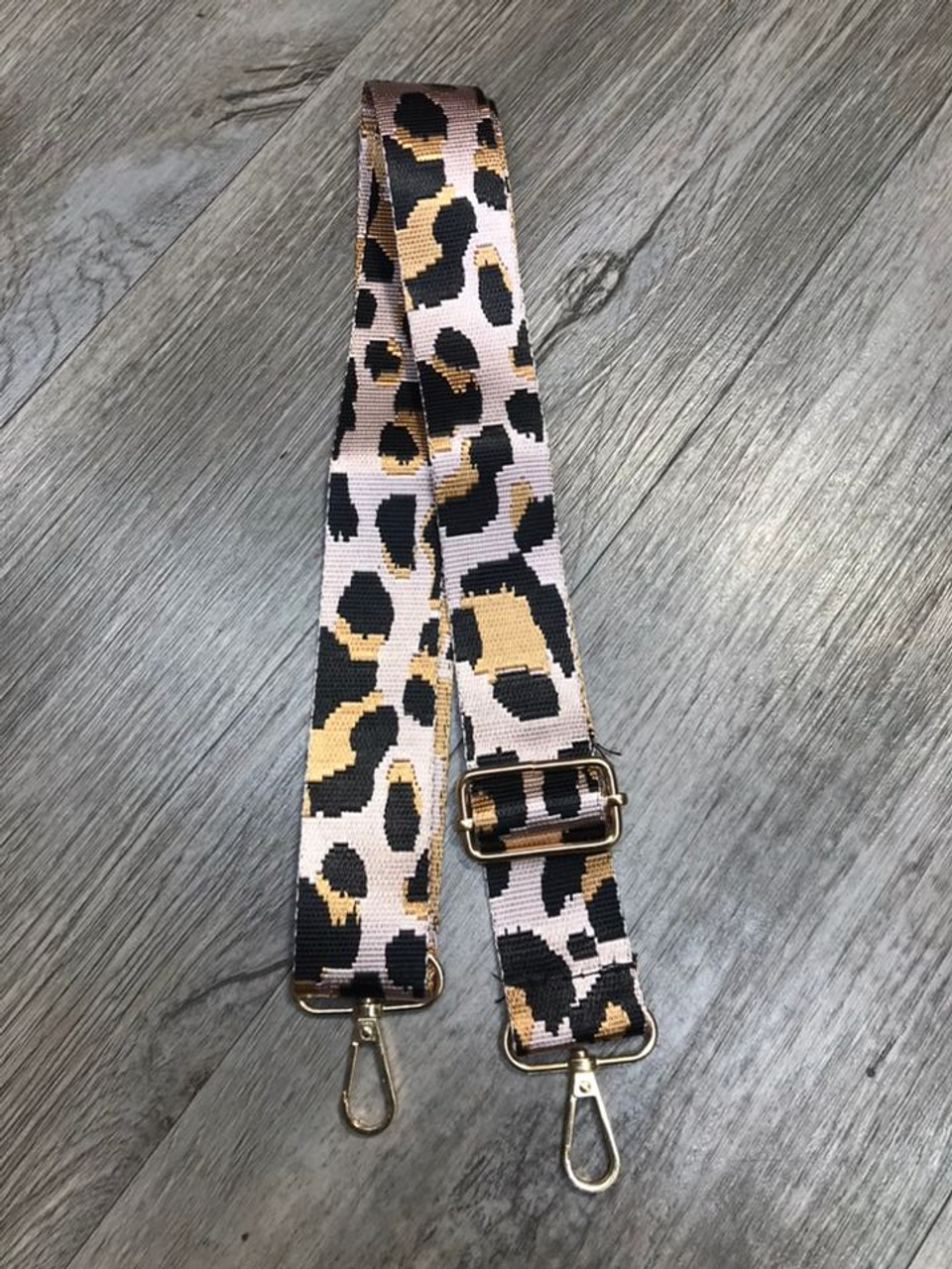 Rose Gold Leopard Wristlet Straps