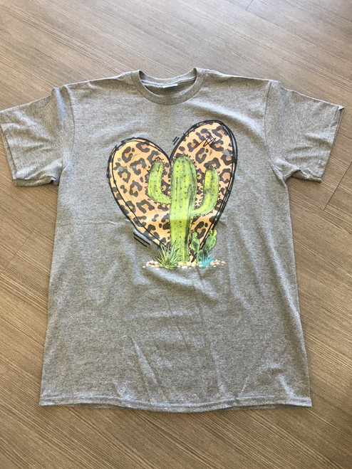 Cactus Heart Graphic Tee