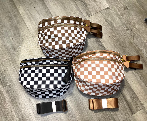 Checkered Crossbody’s