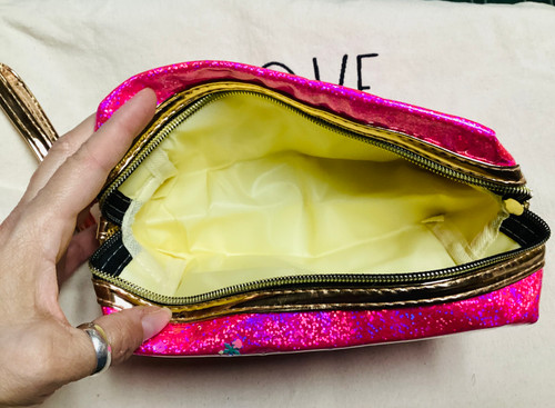 Hello Kitty Glitter Cosmetic Bags