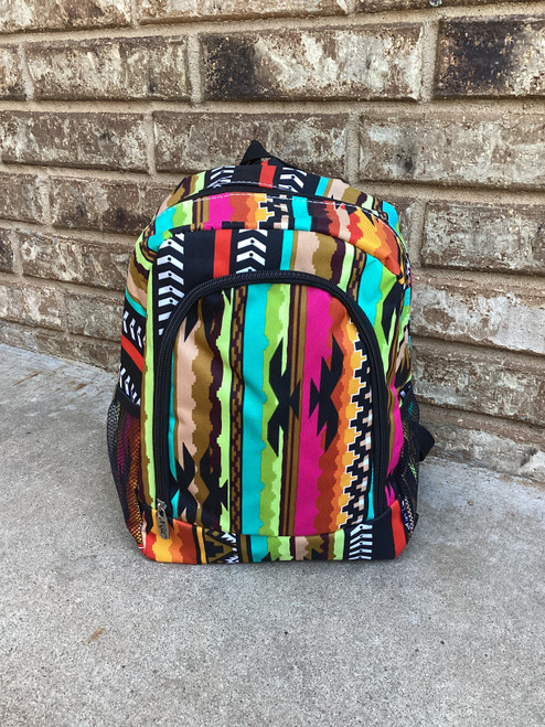 Black Southwest Mid Size Backpack