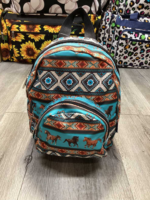 Small Western Horse Backpack