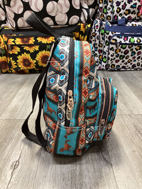 Small Western Horse Backpack