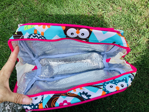 Owl Insulated Lunch Bag