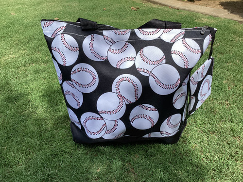 Large Baseball Tote