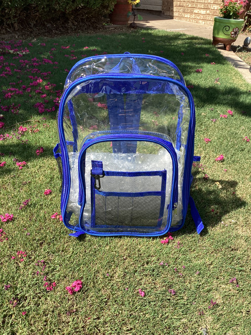 Large Blue Backpack