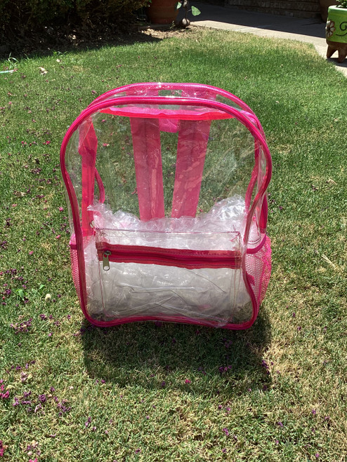 Kids Clear Backpacks