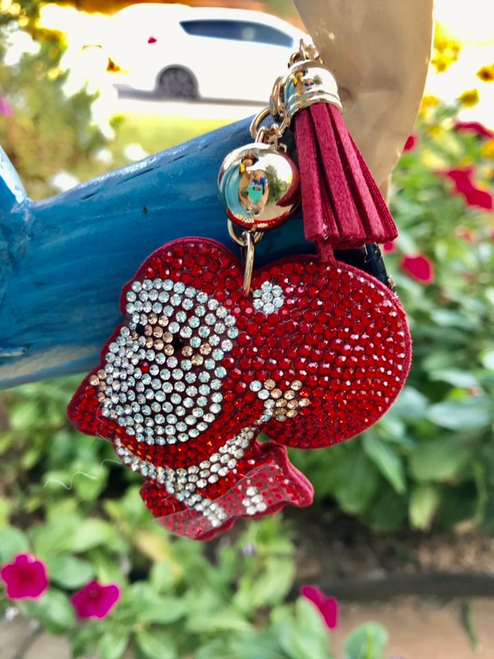 Bling Santa Key Chain