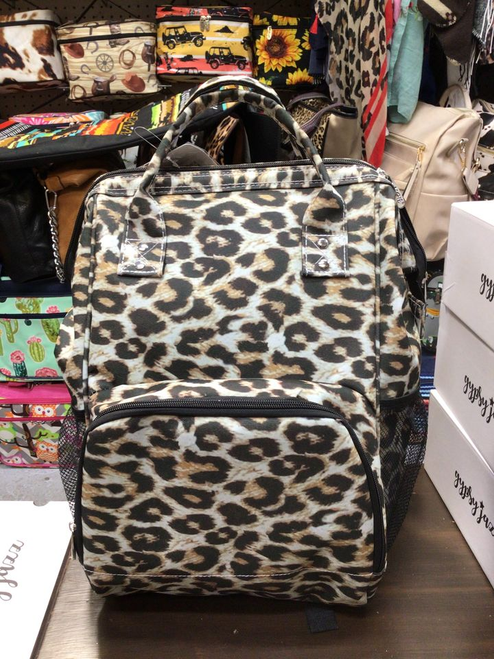 Leopard Diaper bag Backpack
