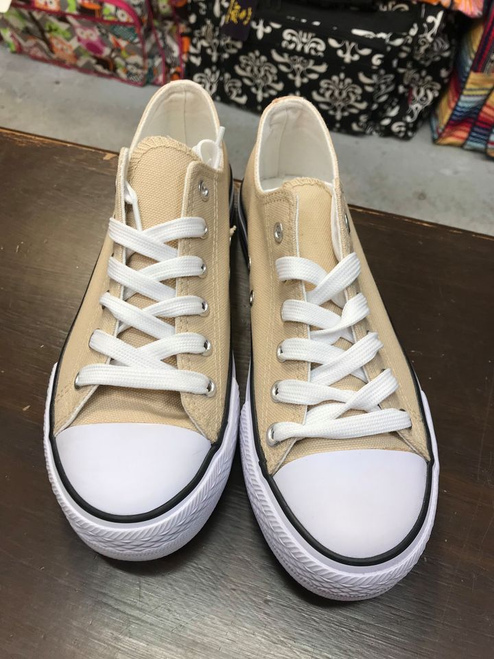 Tan Tennis Shoe