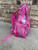 Clear Pink Backpack