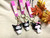 Kuromi Rubber Keychains