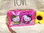 Hello Kitty Glitter Cosmetic Bags