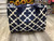 Large Navy Print Tote Bag