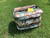 Large Cow Print Cosmetic Bag