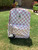 Large Checkered Backpack
