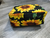 Black Sunflower Cosmetic Bag