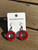 Red Squash Earrings 2