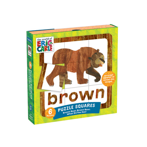 The World of Eric Carle(TM) Brown Bear, Brown Bear, What Do You See? Puzzle Squares