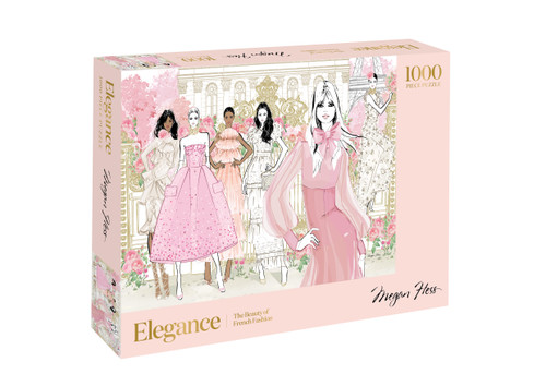 Elegance: 1000-Piece Puzzle: The Beauty of French Fashion