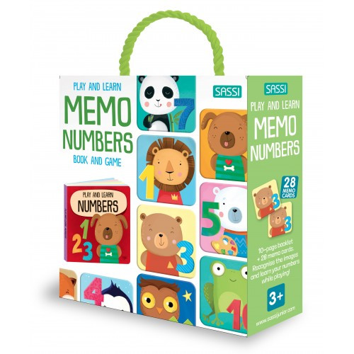 Play and Learn - Memo Numbers (for early age learning booklet & cards set)