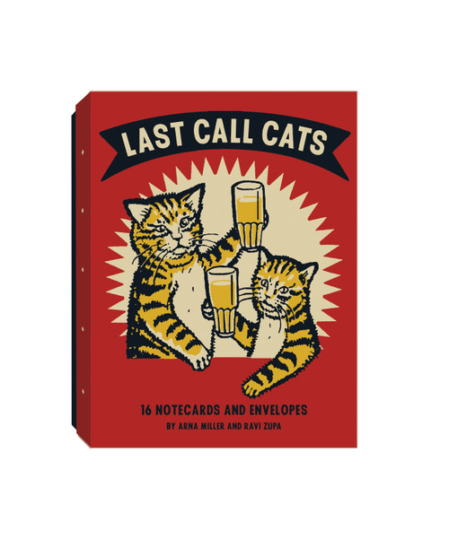 Last Call Cats Notecards