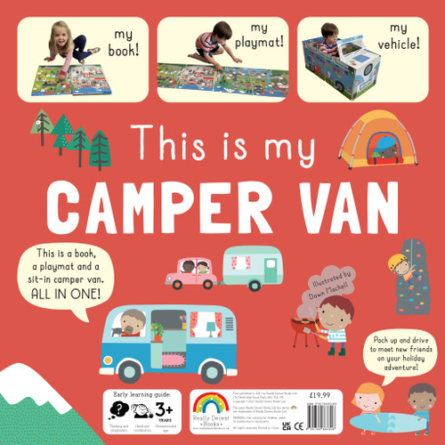 This Is My Camper Van  (Convertible Book: Book, Playmat And Sit-In Train All In One)