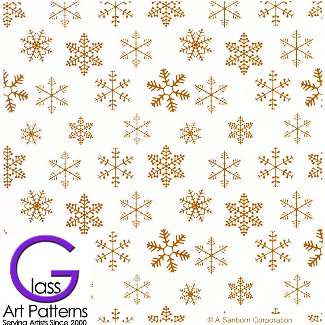 Artscape Snowflake Gold Accent