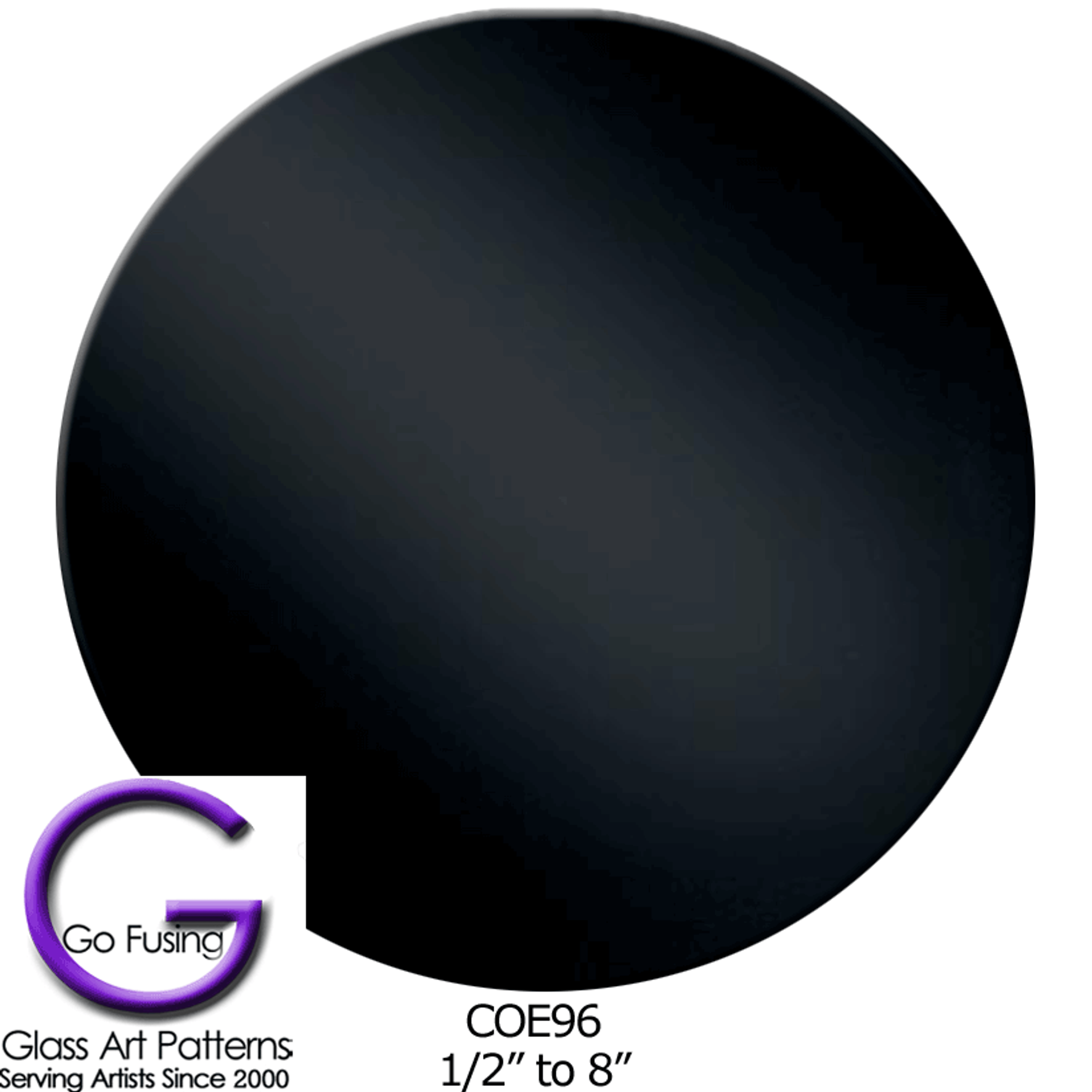 Circles Precut System 96® Glass Shapes Coe96 Go Fusing 9432