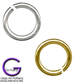 Jumpring round 4mm Silver or Gold Plated
