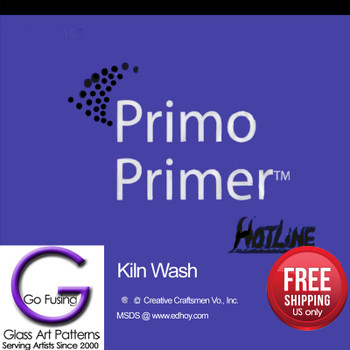 Free Shipping on Primo Primer Mold & Shelf Primer Hotline Glass Fusing Supplies 1.5oz