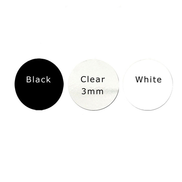 COE 90 Precut Fusible Glass Circles 1 inch 25mm (90821)