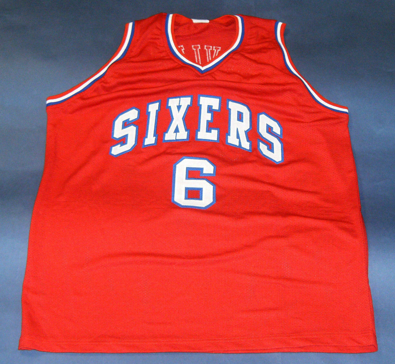 julius erving sixers jersey