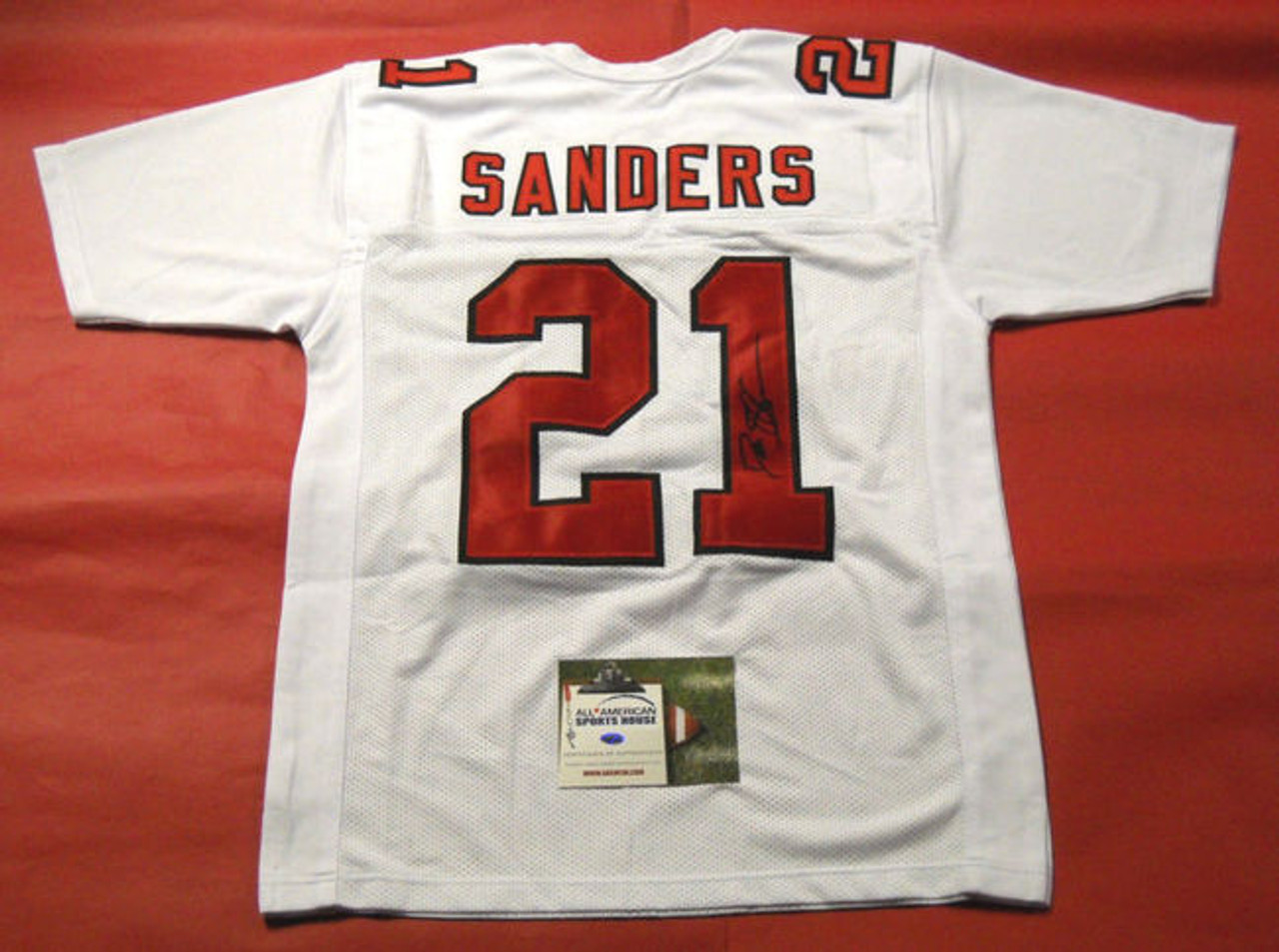 deion sanders throwback falcons jersey