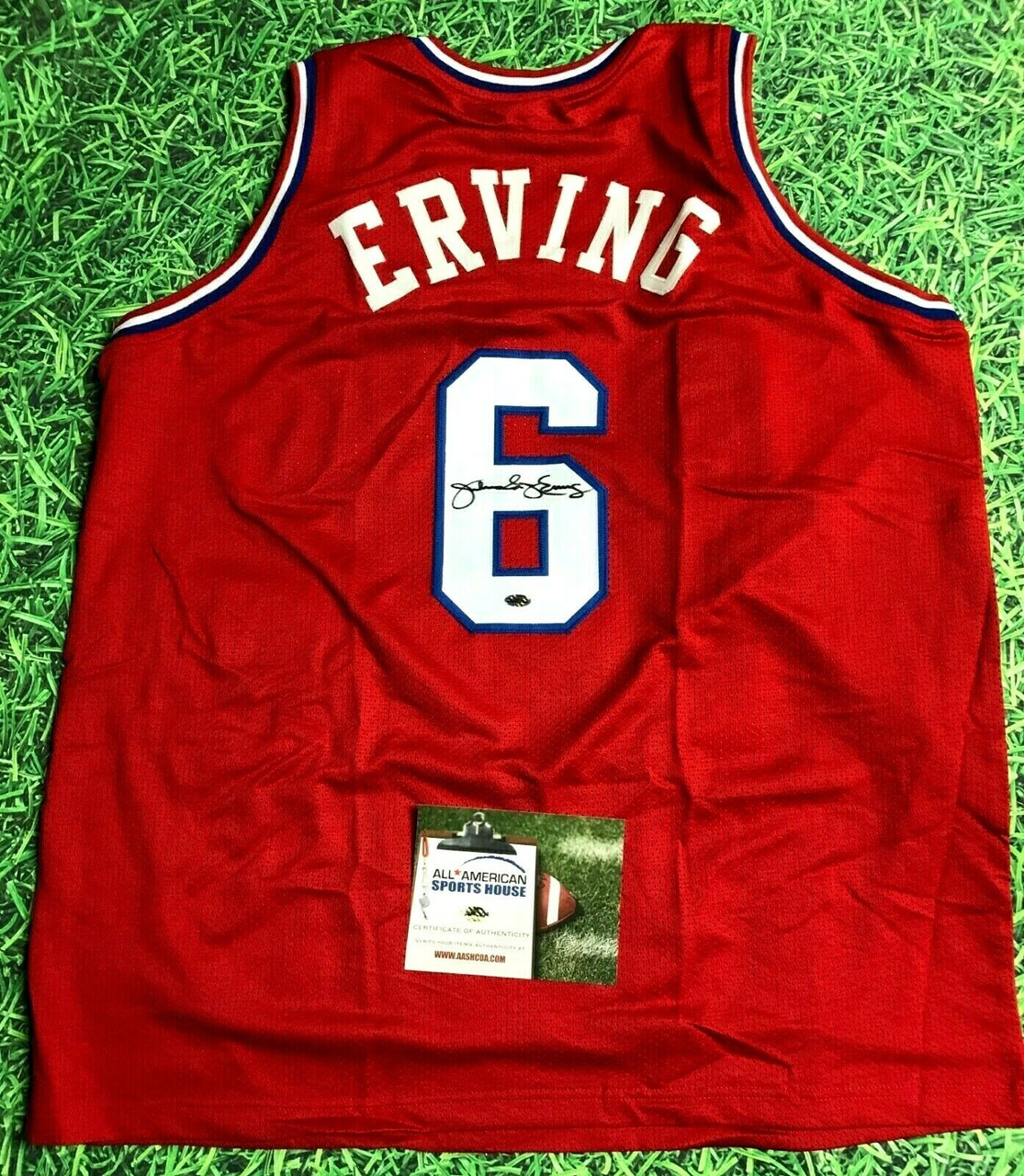 julius erving sixers jersey