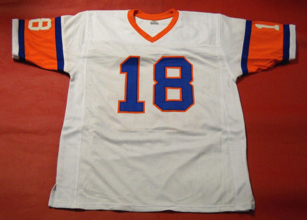 Denver Broncos White Custom Jersey, Broncos High Quality Jersey