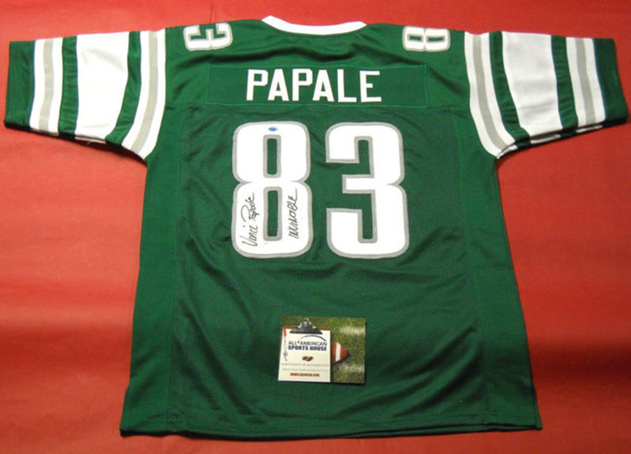 vince papale signed jersey