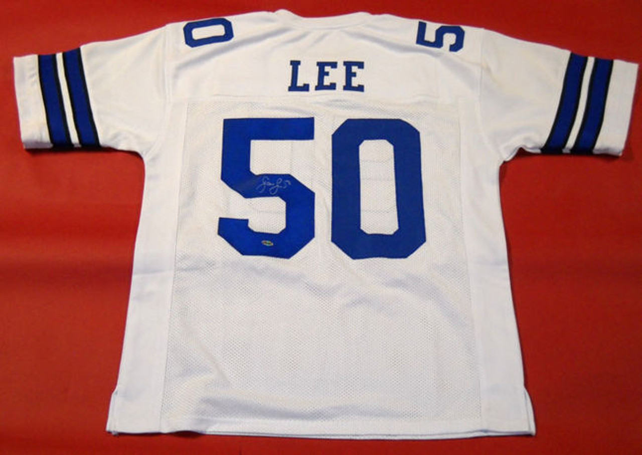 SEAN LEE AUTOGRAPHED DALLAS COWBOYS JERSEY