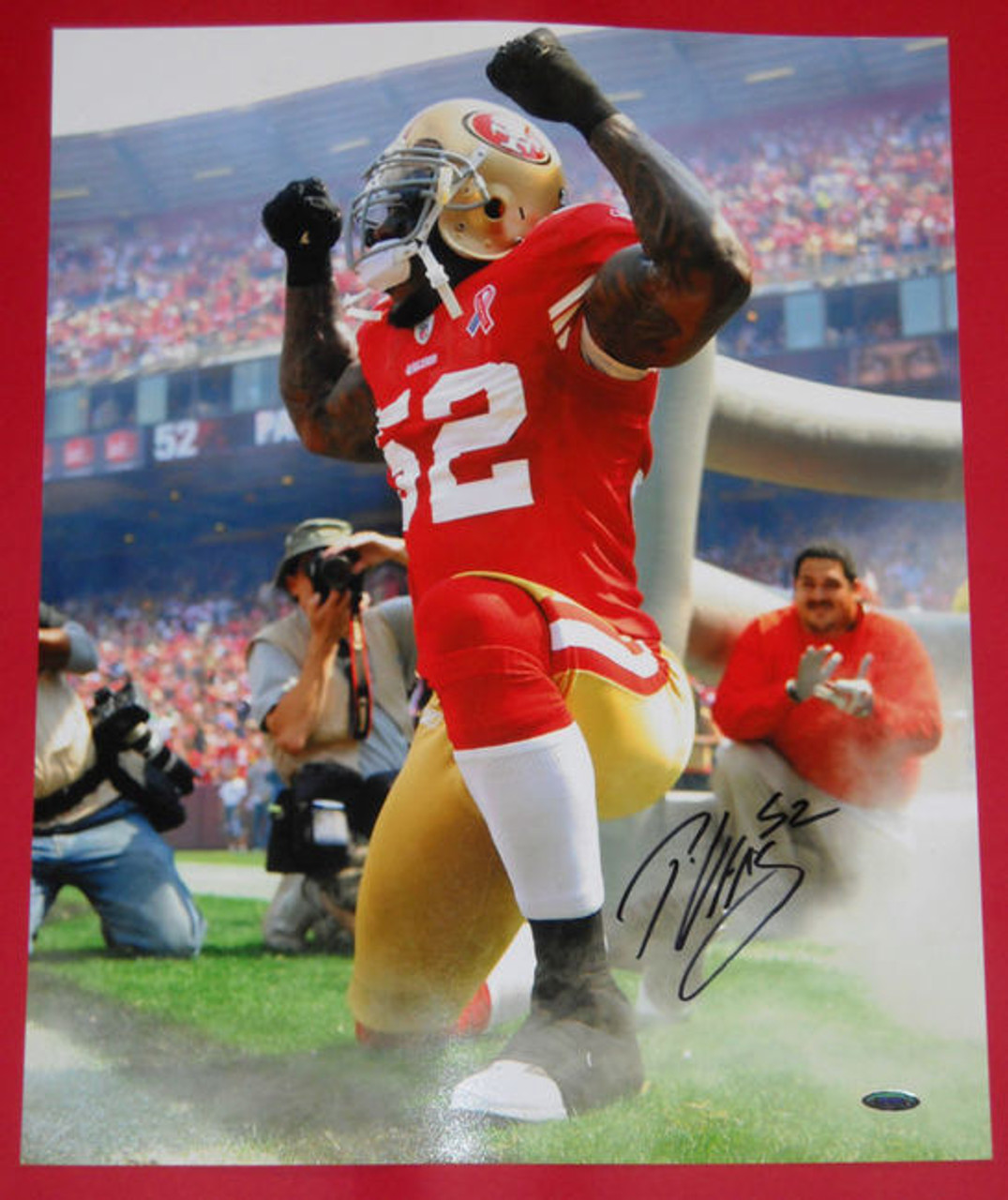 patrick willis autographed jersey