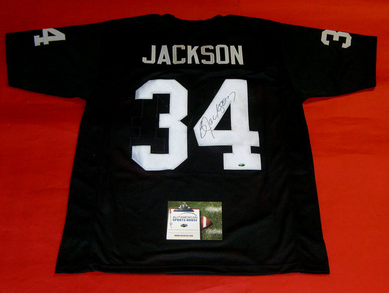 bo jackson raider jersey