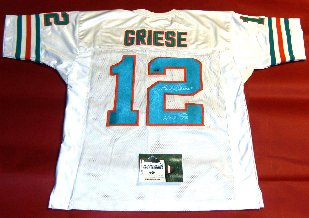 bob griese signed jersey