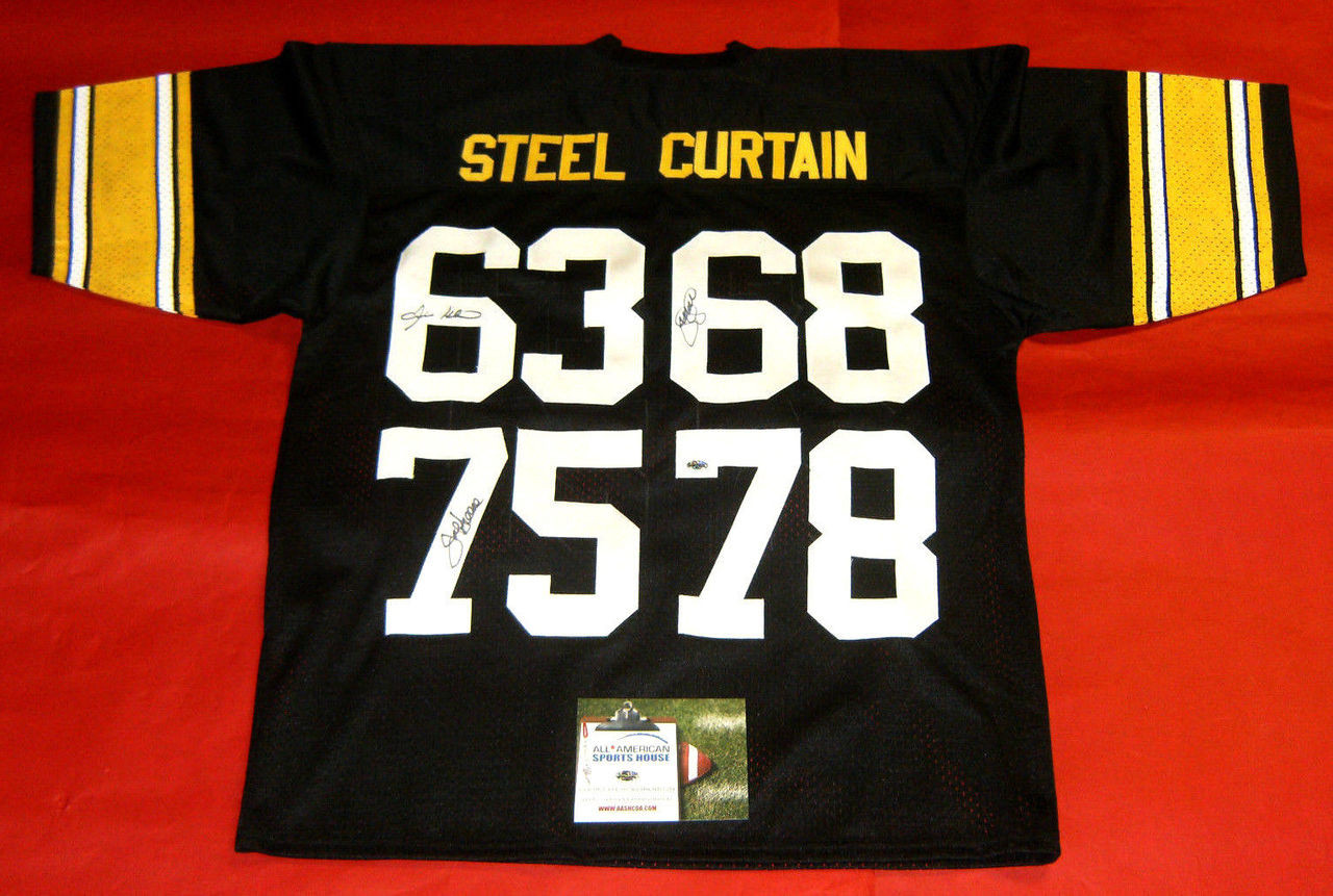 autographed steelers jersey
