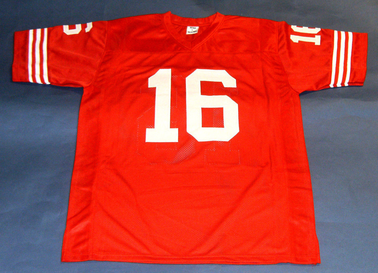 joe montana game worn jersey