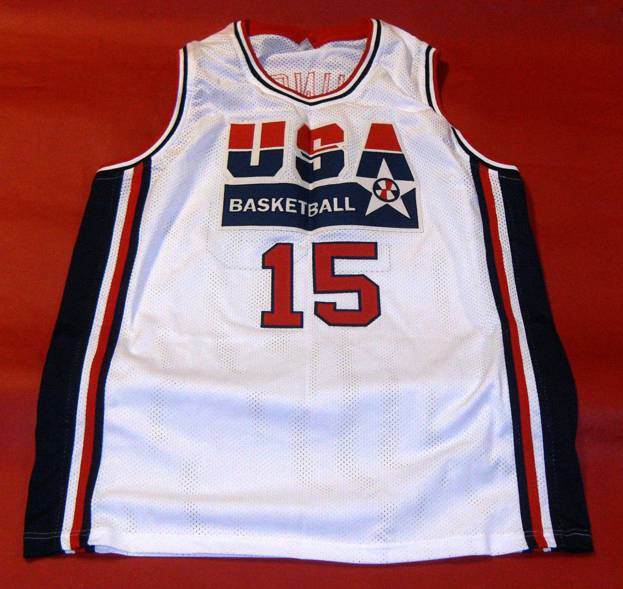 Magic Johnson Autographed 1992 Usa Olympics Basketball Jersey Dream Team