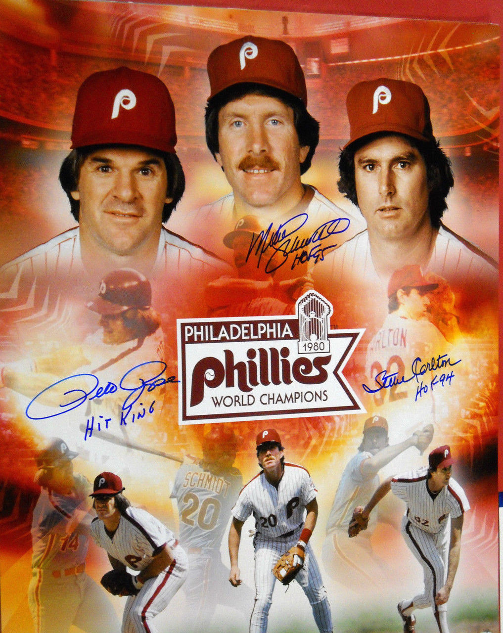 Pete Rose Signed Autographed Philadelphia Phillies Baseball Jersey