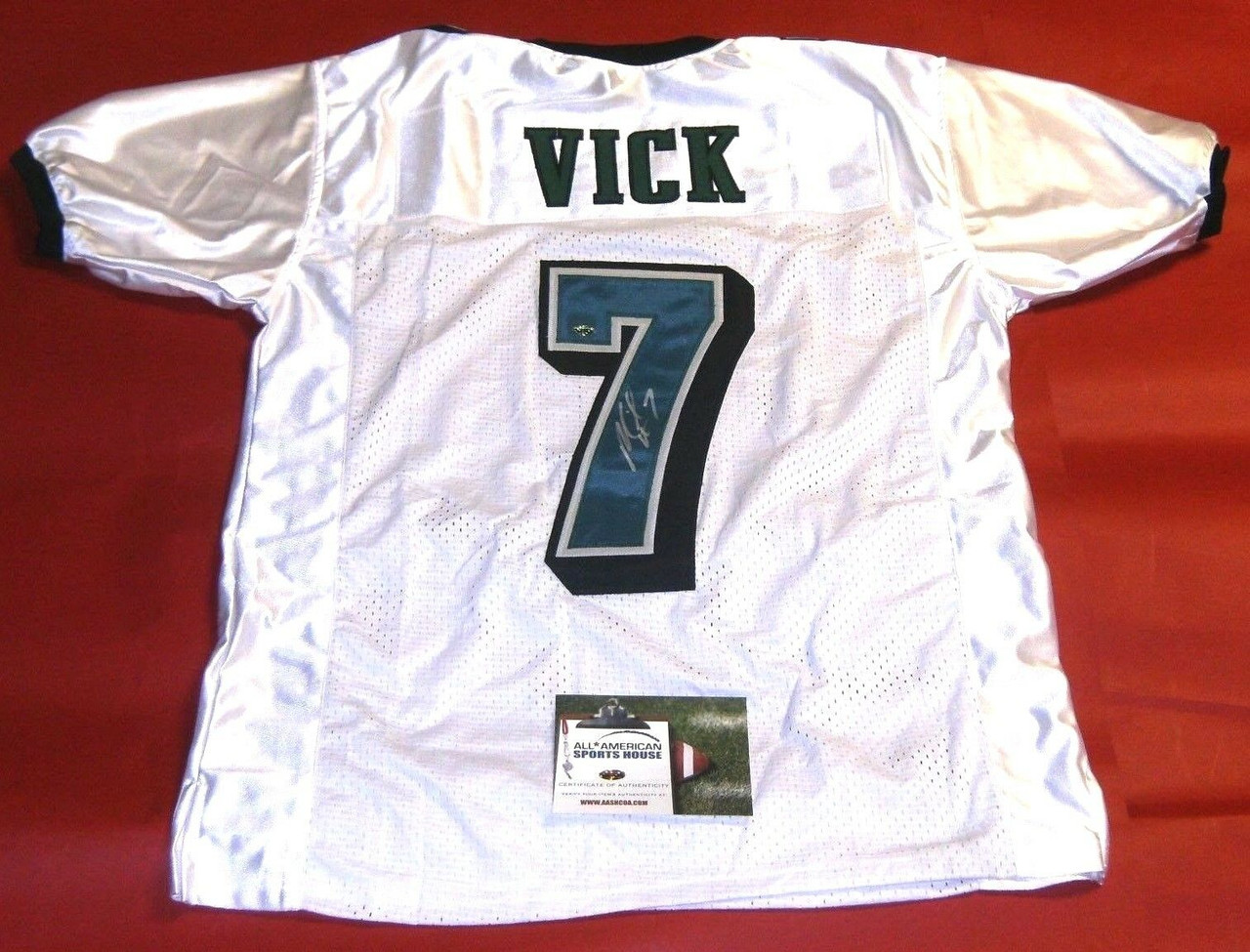 michael vick jersey signed